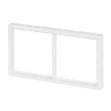 88914B5 ABB Mounting frame (double) Antimicrobial