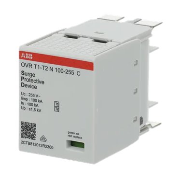 2CTB813012R2300 OVR T1-T2 N 100-255 C ABB Surge protective device