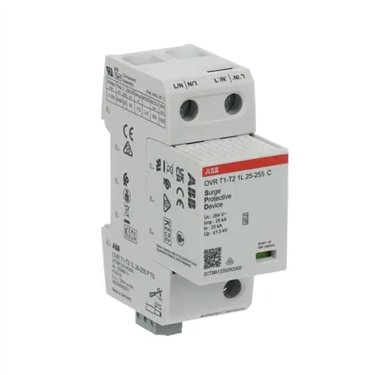 2CTB813251R2300 OVR T1-T2 1L 25-255 P TS ABB Surge protective device