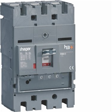 HHT160GR HAGER interruttore automatico h3+ P250 LSnI 3P 160 A 25 kA