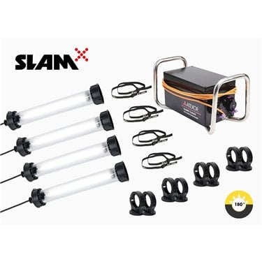 Atexor Tragbare Beleuchtungssets ATEX/IECEx: SLAM 12VAC Tank-Set