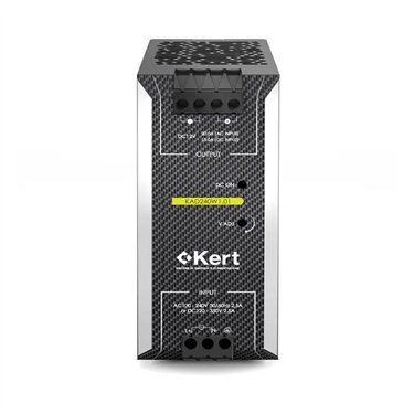 KAD240W1.01 - KERT A31240W1.01 Fonte de alimentação para calha DIN, 110–230 Vac, 12 Vdc, 20 A, tropicalizada