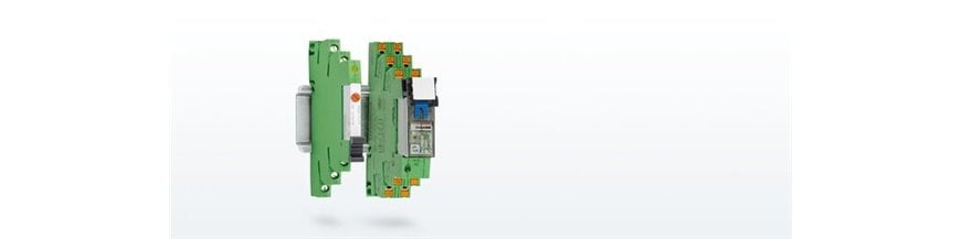 Relay modules with lockable manual actuation - PLC-City