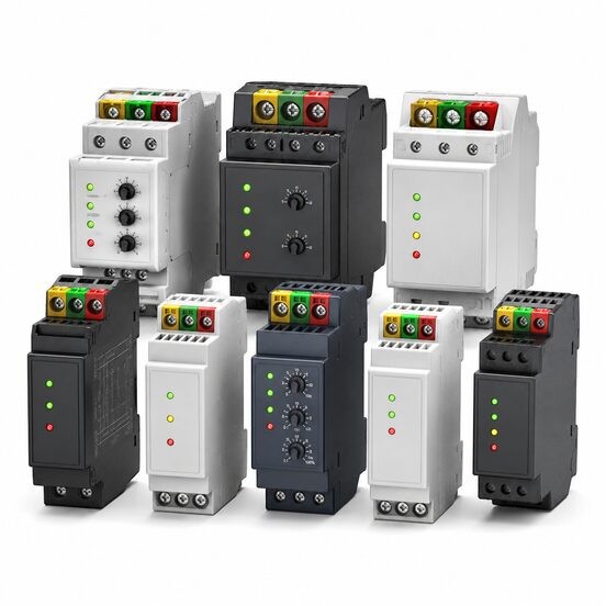 Phase monitoring relays