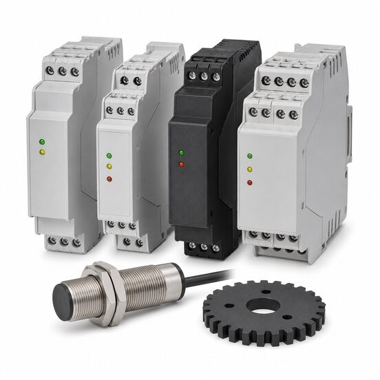 Speed-/standstill monitoring relays