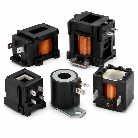Coils for low-voltage