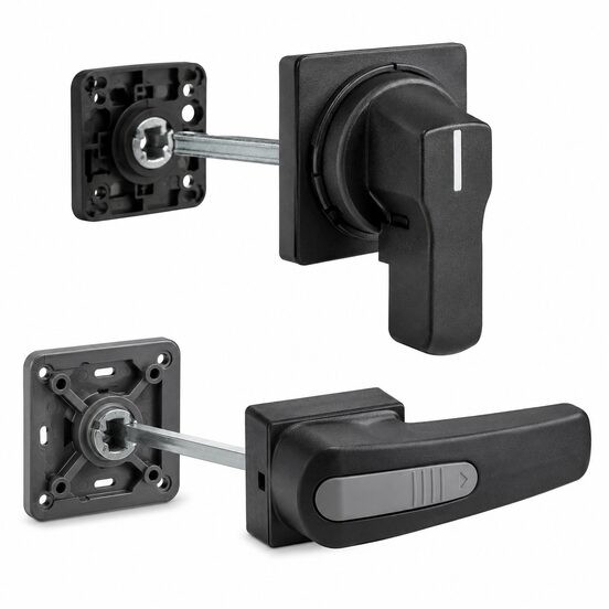 Handles for power circuit breakers