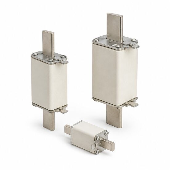 Knife blade fuses