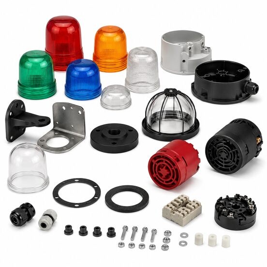 Accesorios para señalizadores ópticos/acústicos