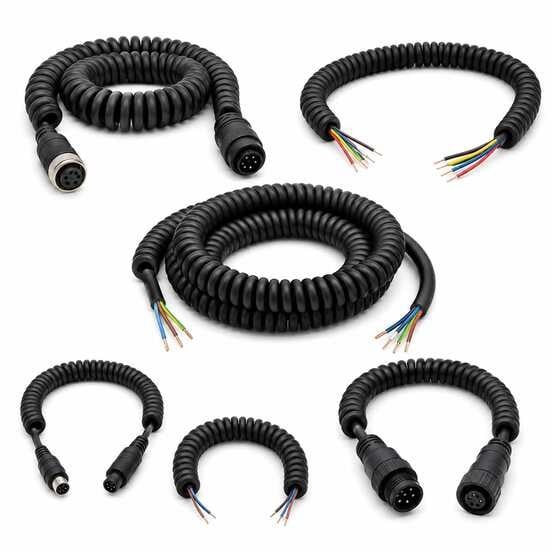 Cables en espiral