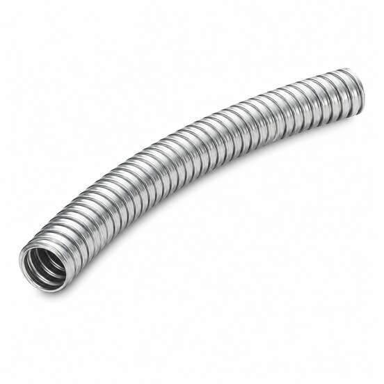 Protective metallic hose