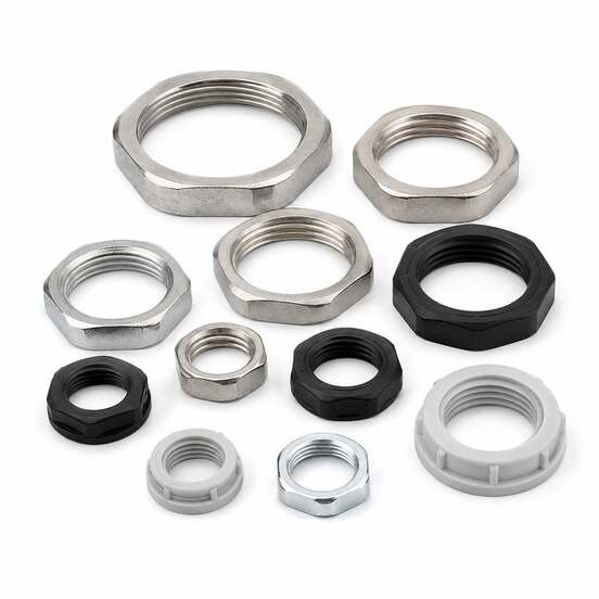 Locknut for cable screw gland